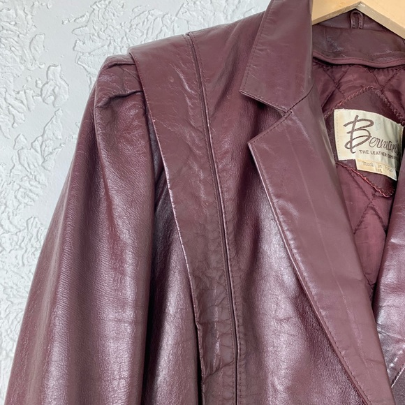 *SOLD*VTG Berman’s | Leather Jacket - Picture 7 of 16